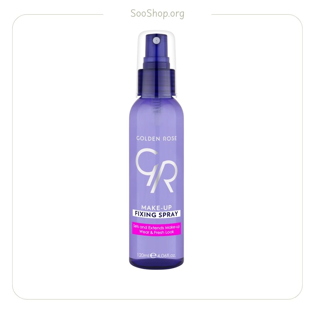 اسپری فیکس و تثبیت کننده آرایش مات گلدن رز (اصل)