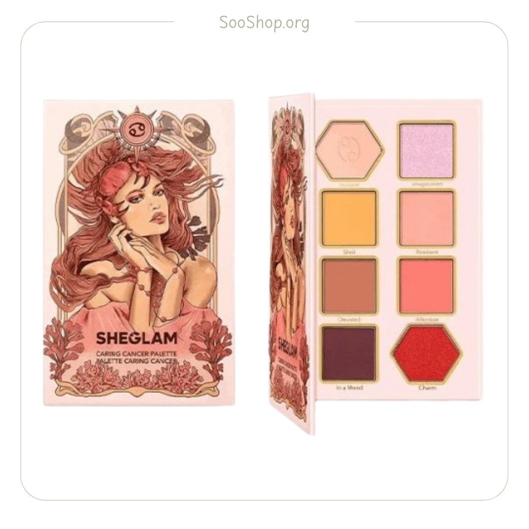 پالت سایه زودیاک شیگلم مدل کرینگ کنسر (اصل) | SHEGLAM Zodiac Eyeshadow Palette - Caring Cancer