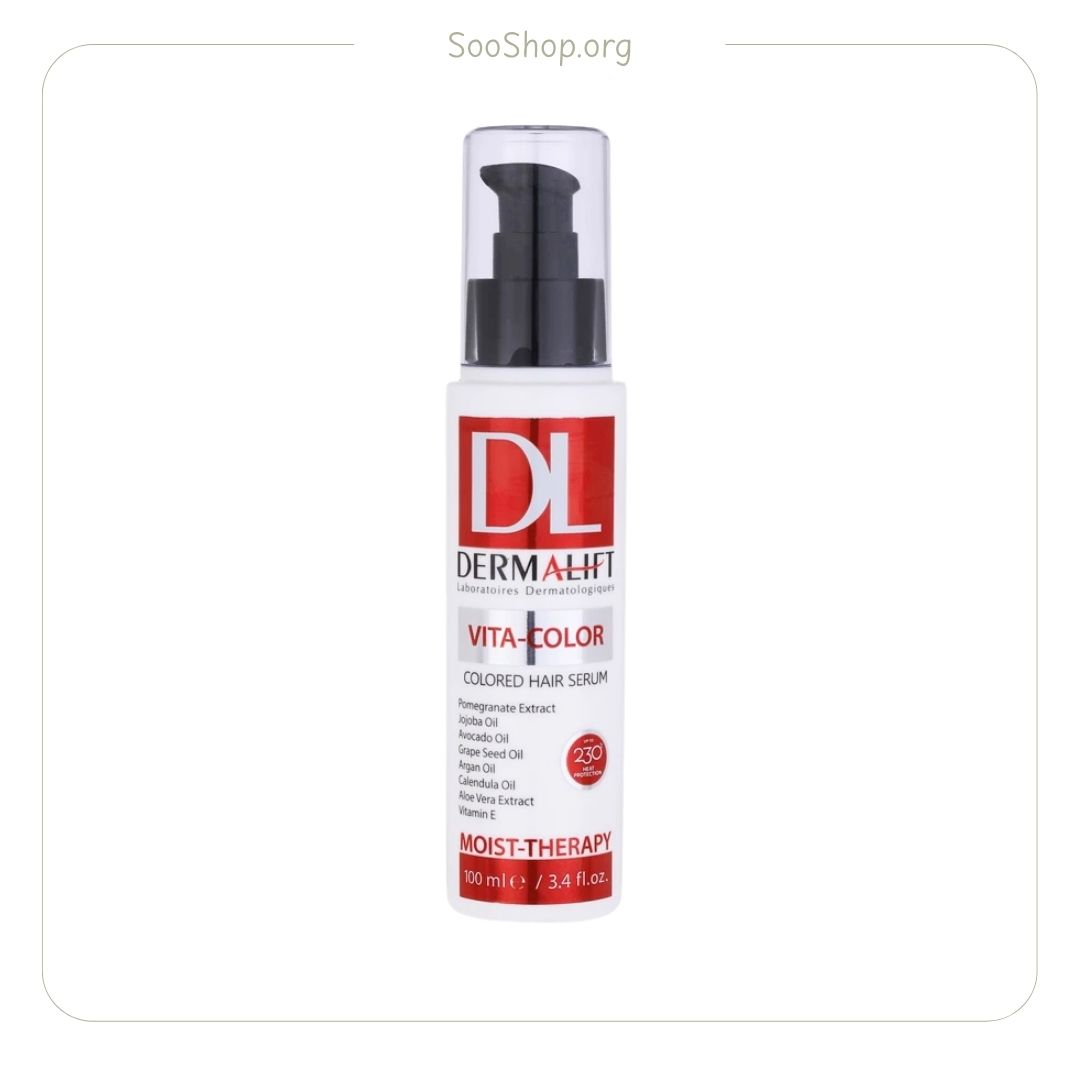 سرم مخصوص موهای رنگ شده درمالیفت (اصل) | Dermalift Hair Serum for Colored Hair