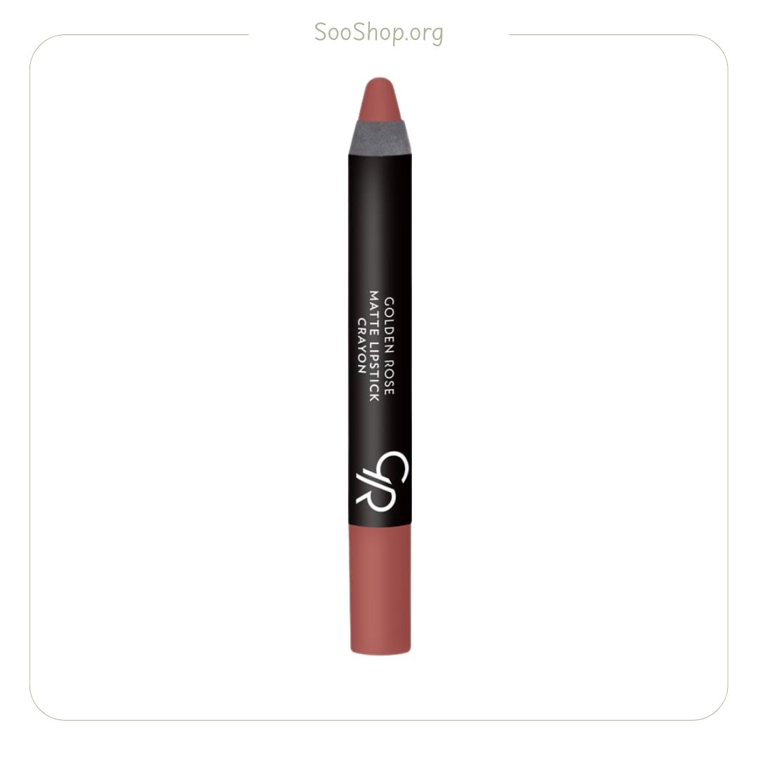 رژلب مدادی کرایون گلدن رز ۰۷ (اصل) | Golden Rose Crayon Lip Pencil 07