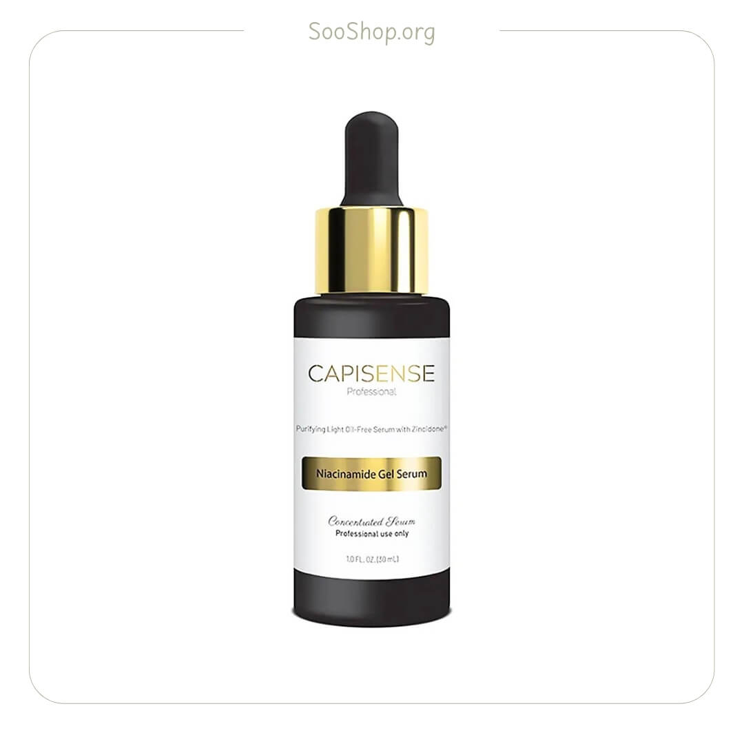 سرم ژل نیاسینامید کپیسنس مناسب پوست چرب (اصل) | Capisense Niacinamide Gel Serum Purifying Light Oil-Free
