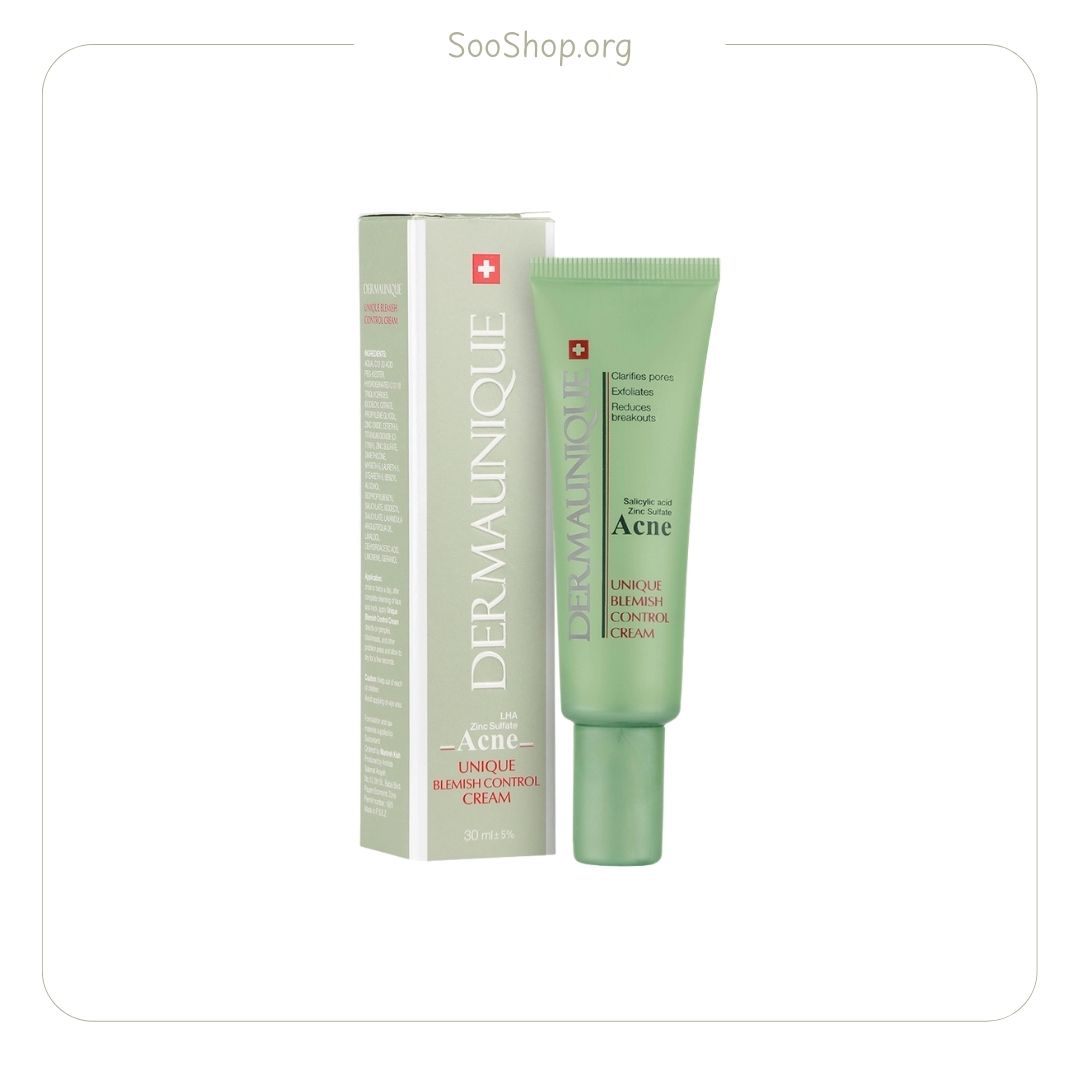 کرم متعادل کننده پوست چرب و جوشدار درمایونیک مدل یونیک| Dermaunique Unique Impure Skin Cream