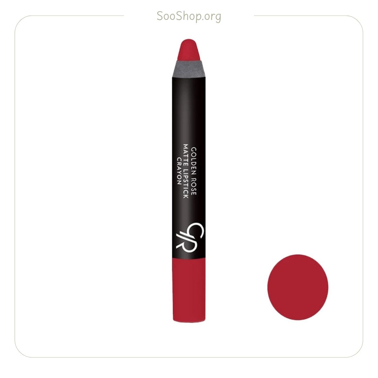 رژ لب مدادی گلدن رز مدل کرایون شماره ۰۶ (اصل) | Golden Rose Crayon Lipstick No. 06