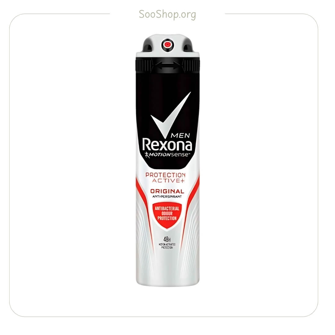 اسپری ضد تعریق مردانه اکتیو پروتکشن اورجینال رکسونا (Rexona Protection Active Original Antiperspirant Spray For Men)