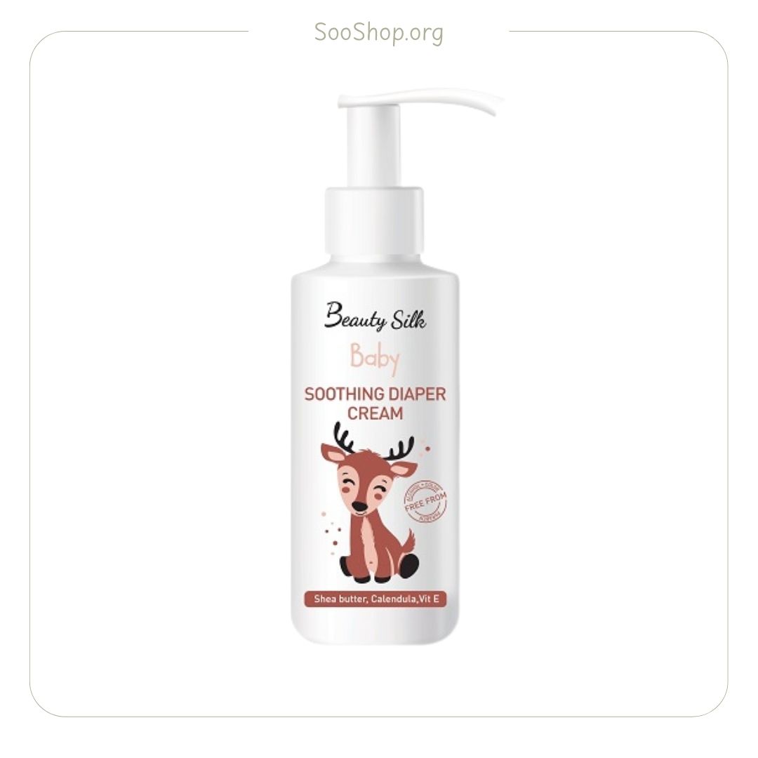 کرم سوختگی پای کودک بیوتی سیلک (اصل) | Beautysilk Kids Diaper Rash Cream