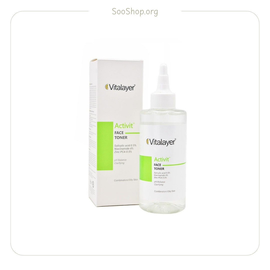 تونر ویتالایر Vitalayer تخصصی اکتی ویت (پوست چرب) (اصل)