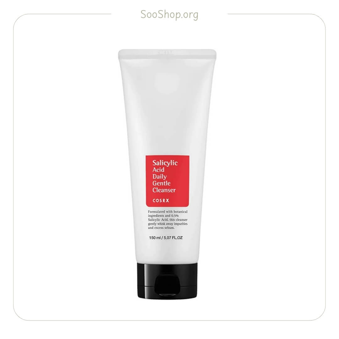شوینده ژلی سالیسیلیک اسید کوزارکس حجم 150 میل (اصل) | COSRX Salicylic Acid Daily Gentle Cleanser 150ml
