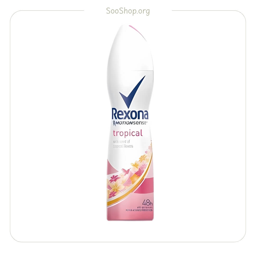 اسپری ضد تعریق زنانه تروپیکال رکسونا (Rexona Tropical Antiperspirant Spray For Women)