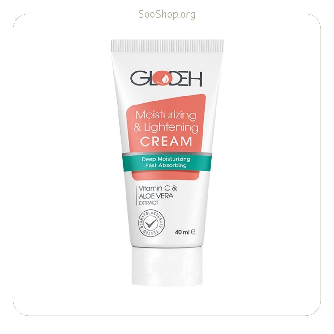 کرم مرطوب و روشن کننده گلوده حاوی ویتامین C (اصل) | Glodeh Vitamin C Moisturizing & Brightening Cream
