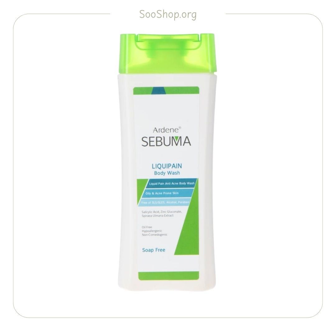 مایع شوینده بدن آردن سبوما مخصوص پوست چرب (اصل) | Ardene Sebuma Body Wash for Oily Skin