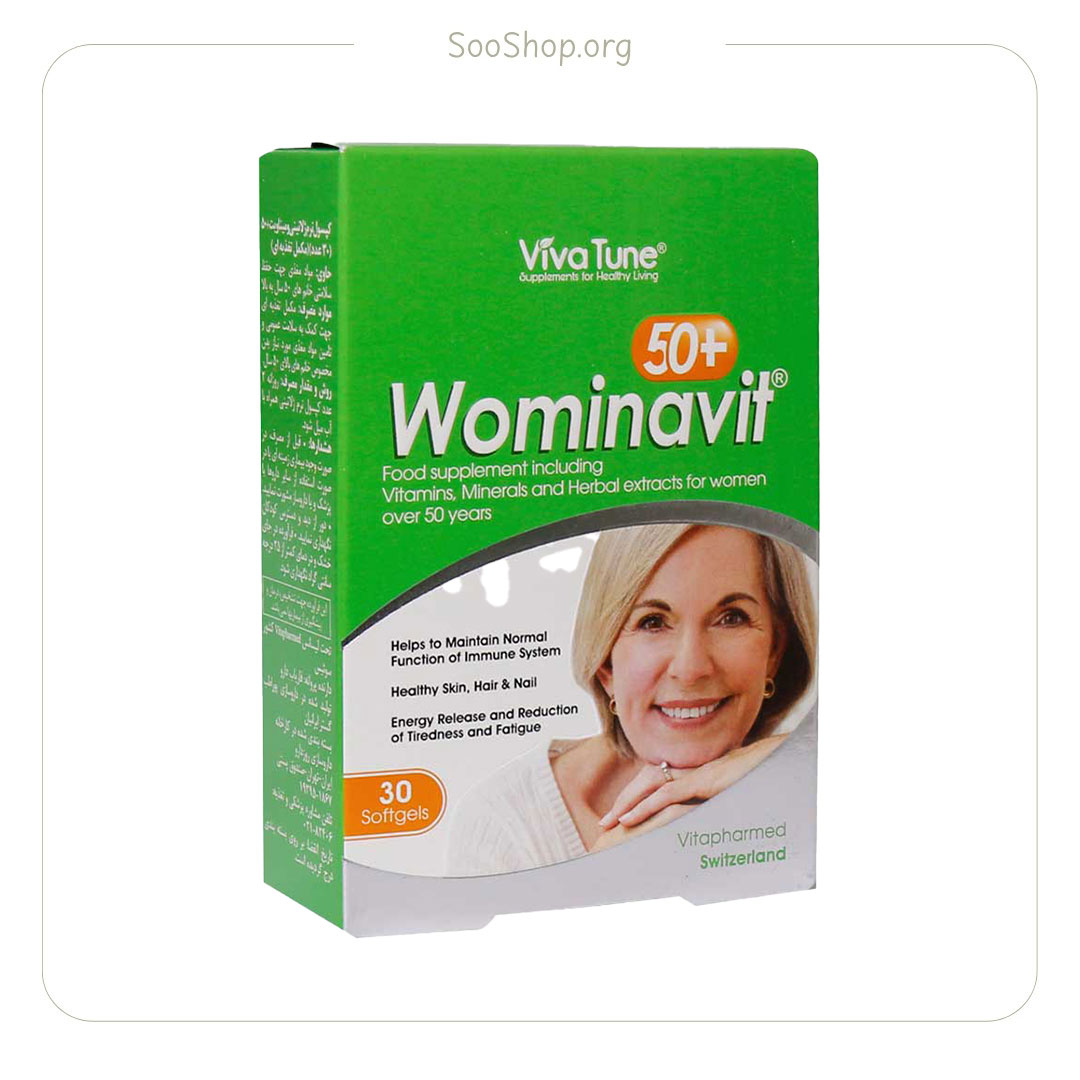 کپسول وومن ویت 50+ – Vivatune WomanVit 50+ (30 Caps)