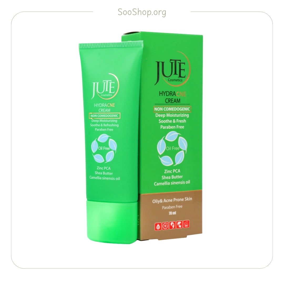 ژوت – کرم آبرسان پوست چرب و جوشدار (هیدرا آکنه) | Jute Hydra Acne Moisturizing Cream