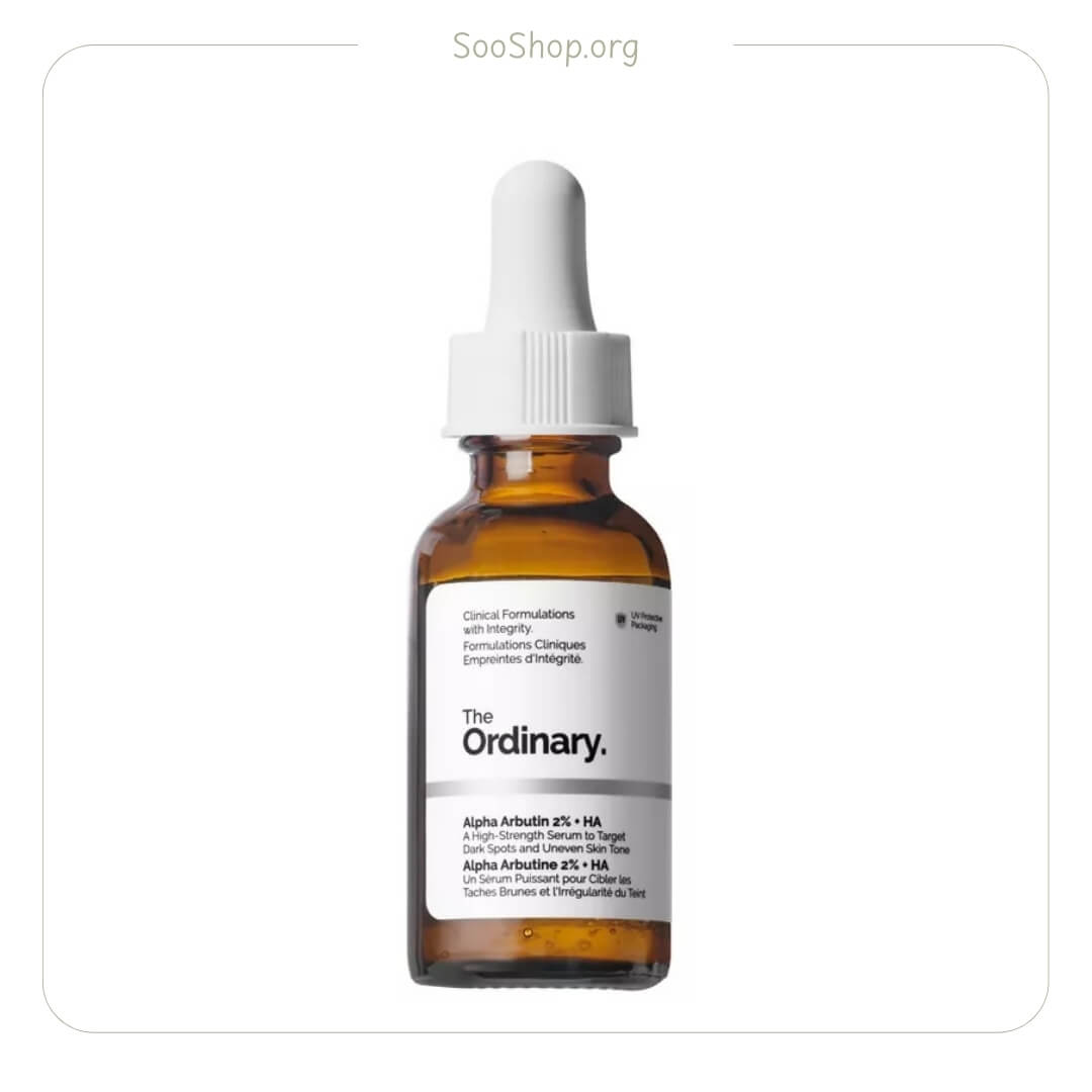 سرم ضد لک آلفا آربوتین 2% اوردینری + HA حجم 30 میل (اصل) | The Ordinary Alpha Arbutin 2% + HA 30ml