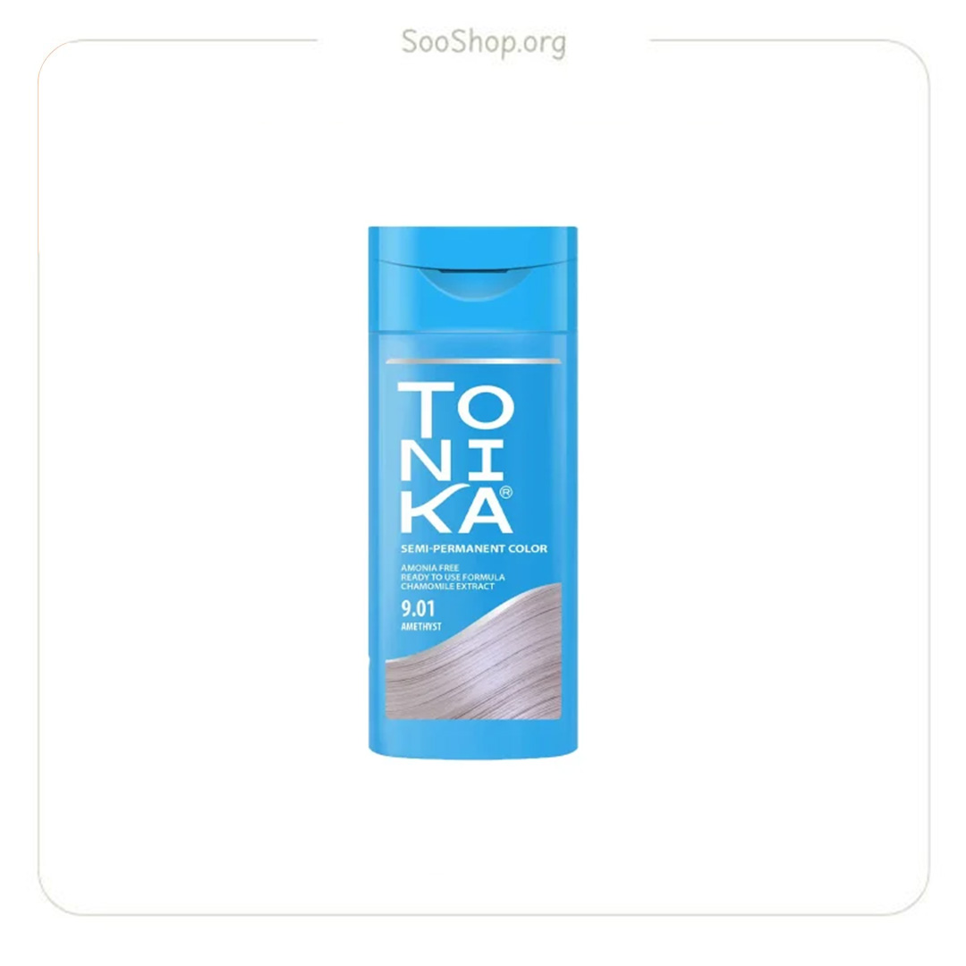 شامپو رنگ تونیکا یاقوتی ارغوانی 9.01 TOHNKA 9.01 TOHNKA Coloring Shampoo Amethust