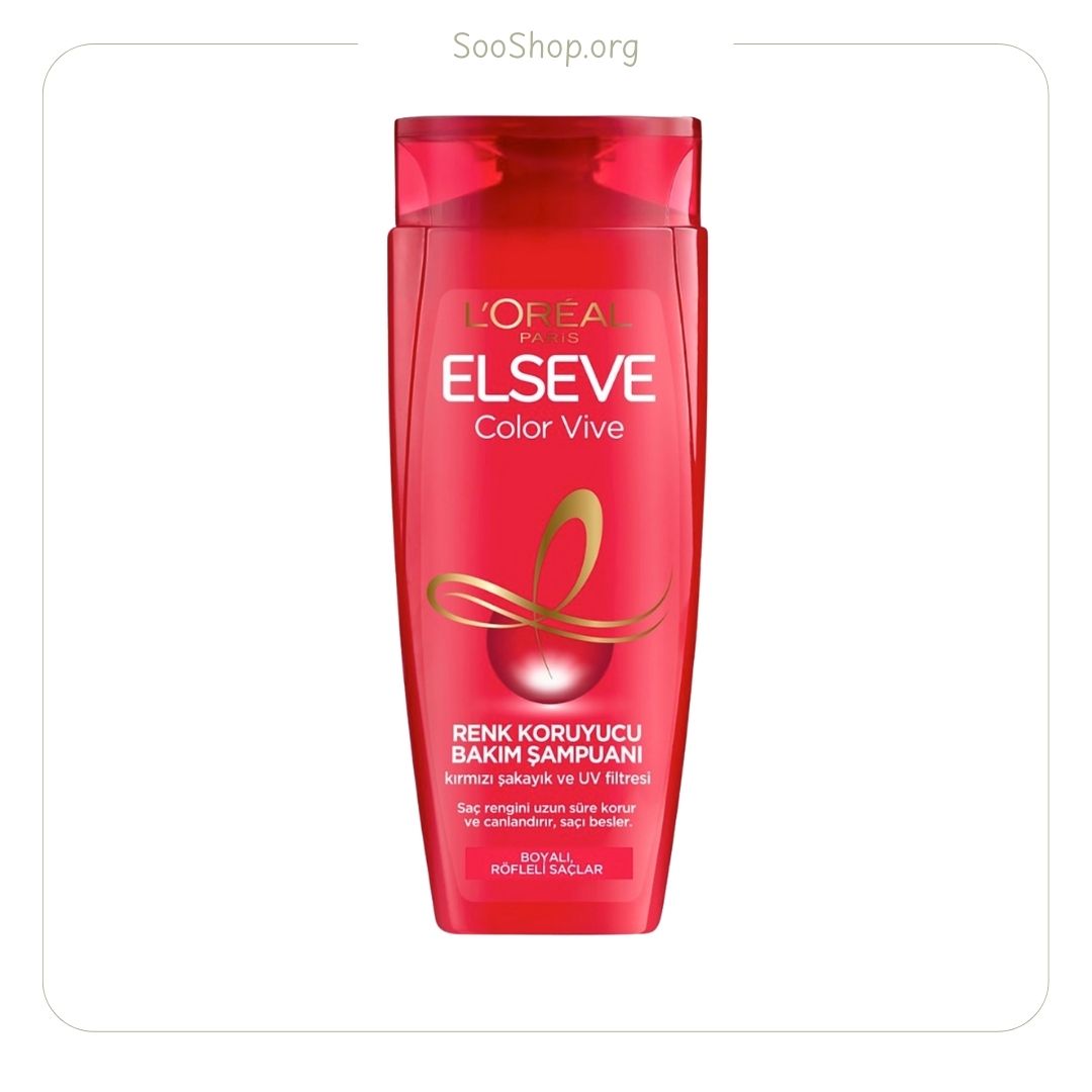 شامپو لورآل السیو L'Oreal Elseve محافظ رنگ مو مدل Color-Vive (اصل)