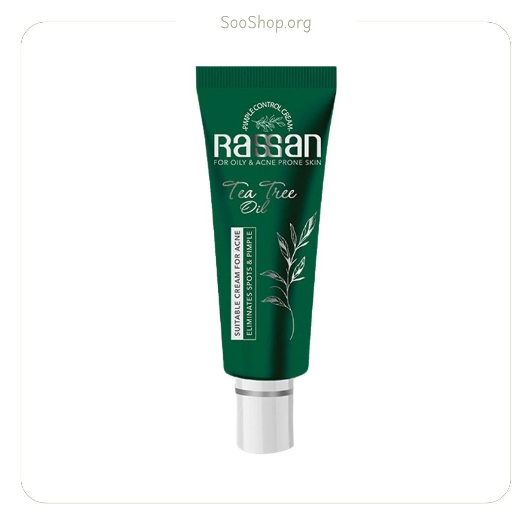 کرم مناسب پوست چرب جوشدار و دارای آکنه راسن (اصل) | Rassan Oily & Acne Prone Skin Cream