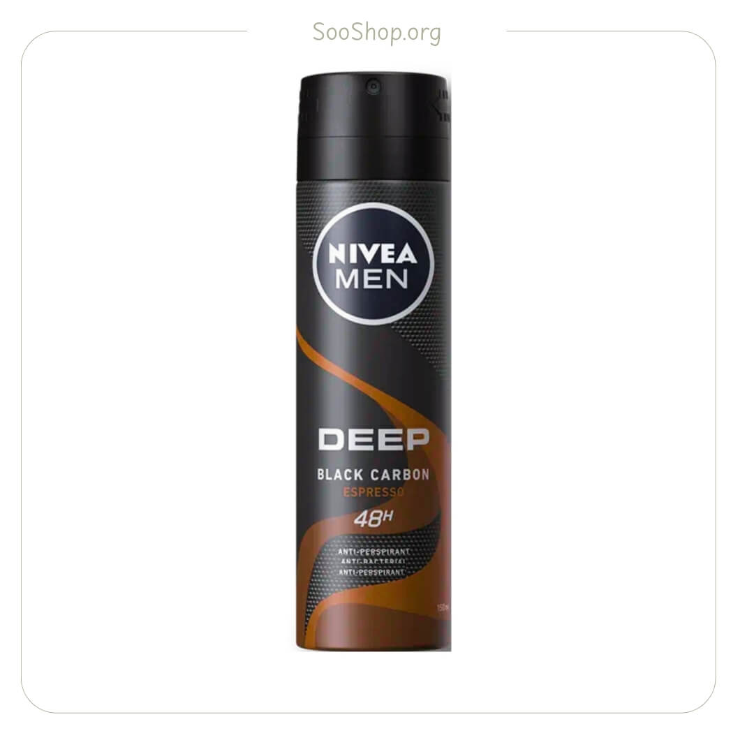 اسپری بدن مردانه نیوآ مدل دیپ اسپرسو (اصل) | Nivea Men Deep Espresso Body Spray