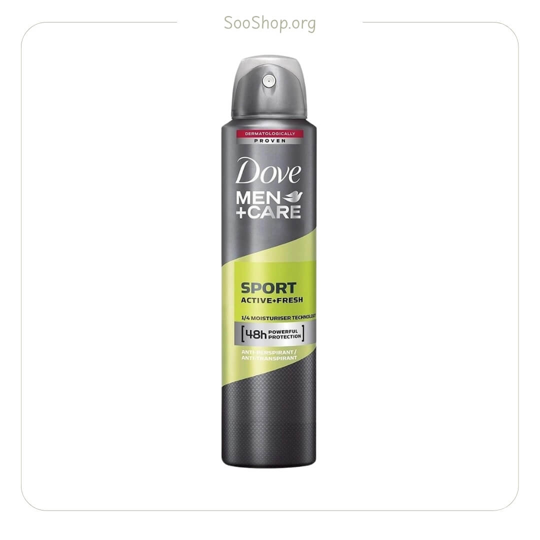 اسپری بدن مردانه داو مدل Sport Active (اصل) | Dove Men+Care Sport Active Antiperspirant Spray