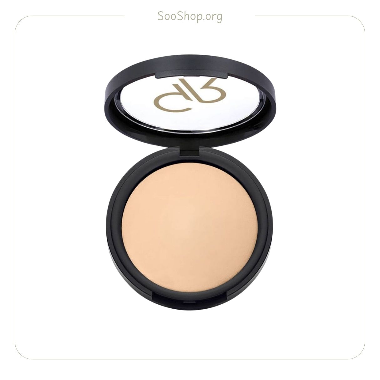 پنکک مینرال گلدن رز شماره ۰۱ (اصل) | Golden Rose Mineral Terracotta Powder No. 01