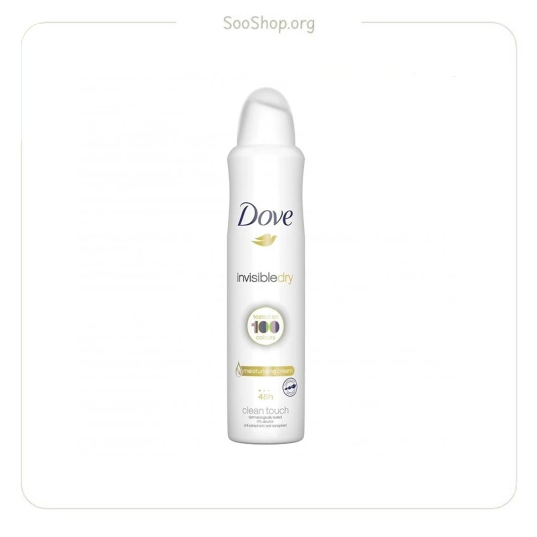 اسپری ضد تعریق داو مدل کلین تاچ (Dove clean touch)