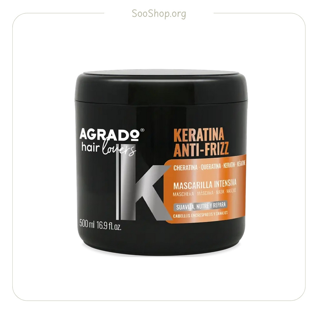 ماسک مو کراتینه ۵۰۰ میل AGRADO (اصل)