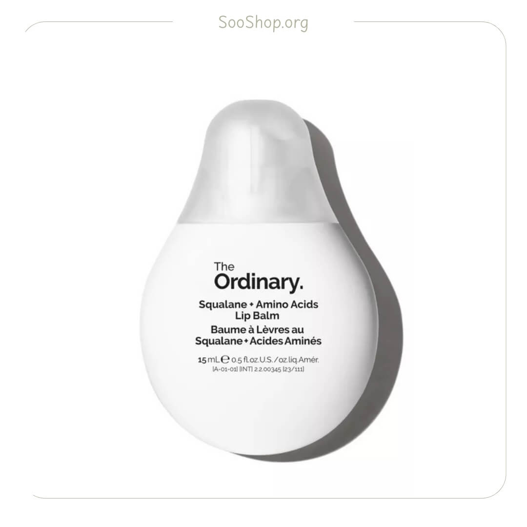 بالم لب اوردینری حاوی اسکوالان و آمینو اسید (اصل) | The Ordinary Squalane + Amino Acids Lip Balm