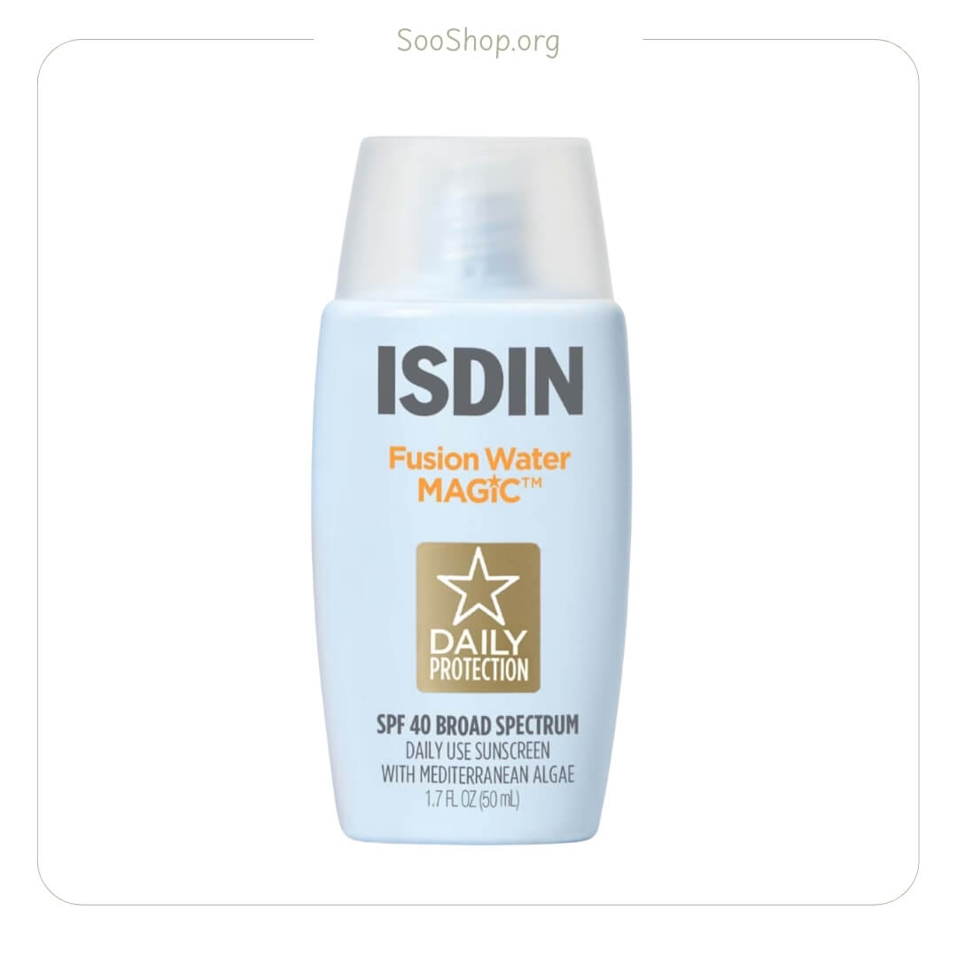 ضد آفتاب فیوژن واتر مجیک ایزدین SPF 50 (اصل) | Isdin Fusion Water Magic SPF50