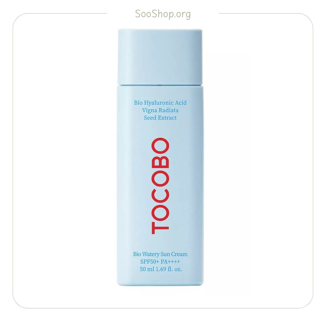 کرم ضد آفتاب آبرسان توکوبو مدل Bio Watery SPF 50 (اصل) | Tocobo Bio Watery Sun Cream SPF50