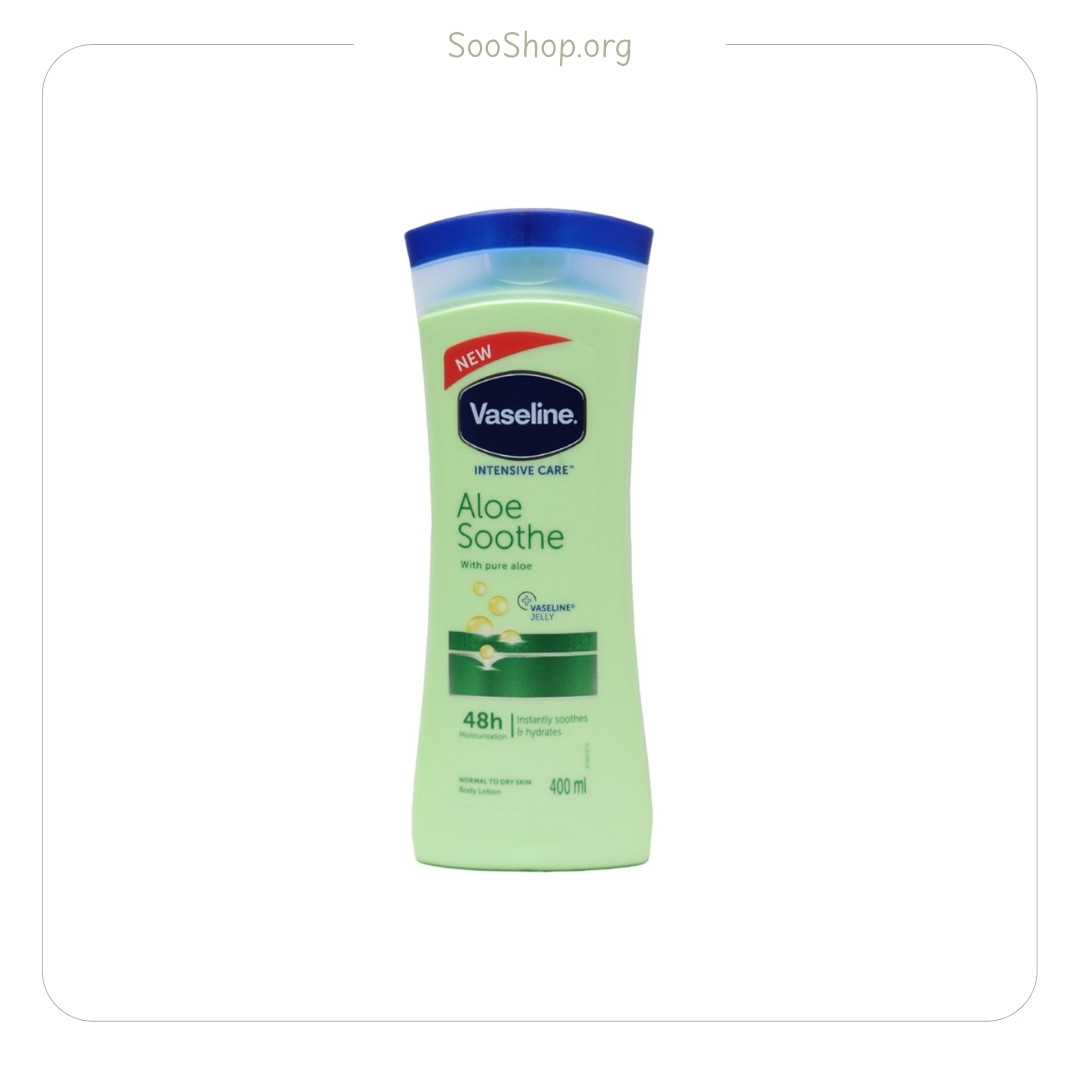 لوسیون بدن آلوئه ورا وازلین VASELINE (اصل)
