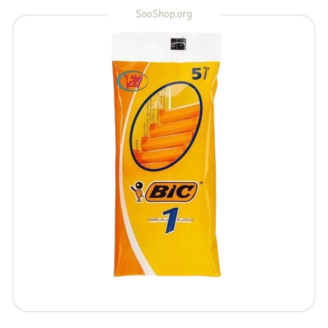 خودتراش بیک Bic کلاسیک ۵ عددی (اصل)