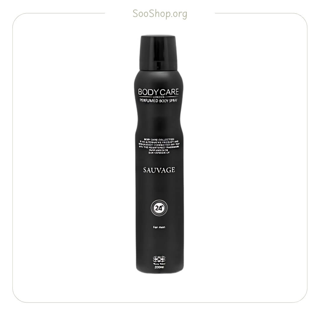 اسپری خوشبو کننده بدن مردانه بادی کر با رایحه Dior Sauvage (اصل) | Body-Care Dior Sauvage Scent Body Spray for Men