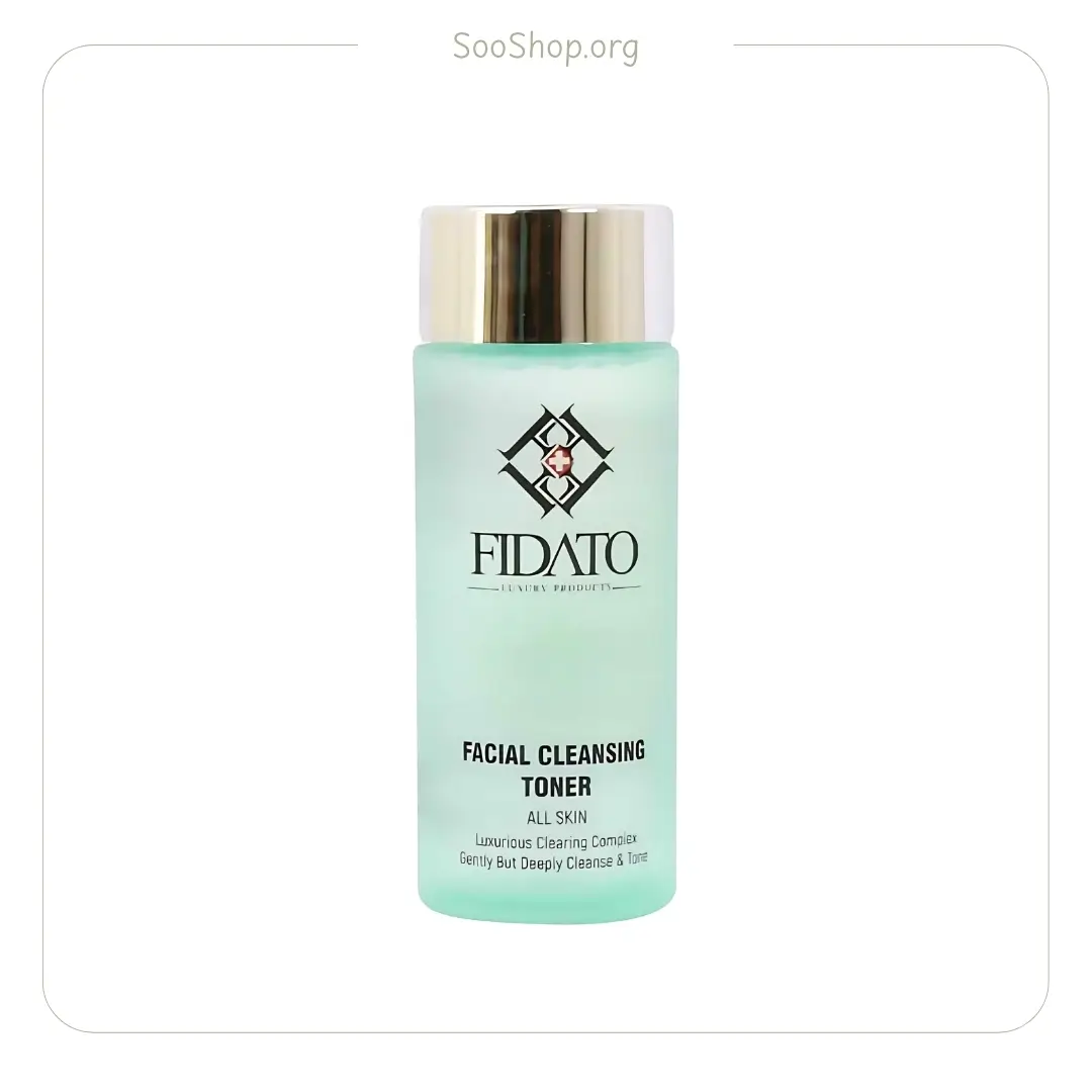 تونر پاک کننده صورت فیداتو 200 میل (اصل) | Fidato Facial Cleansing Toner 200ml
