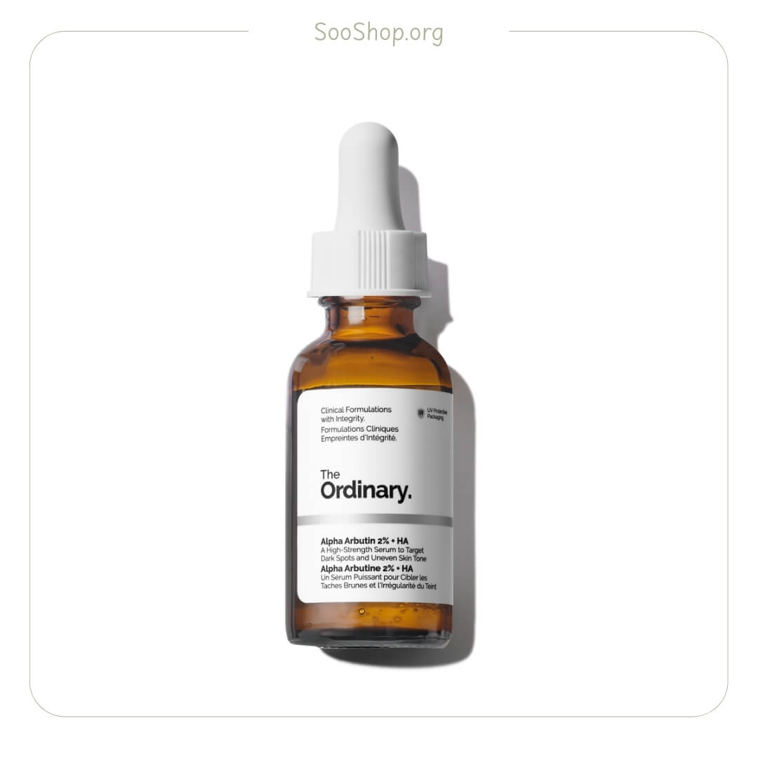 سرم ویتامین سی و آلفا آربوتین اوردینری حجم 30 میل (اصل) | The Ordinary Ascorbic Acid 8% + Alpha Arbutin 2% 30ml