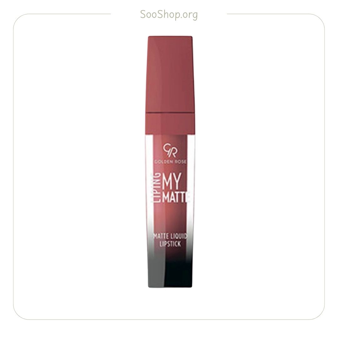 رژلب مایع لیپستیک گلدن رز ۲۴ (اصل) | Golden Rose Lipstick Liquid 24