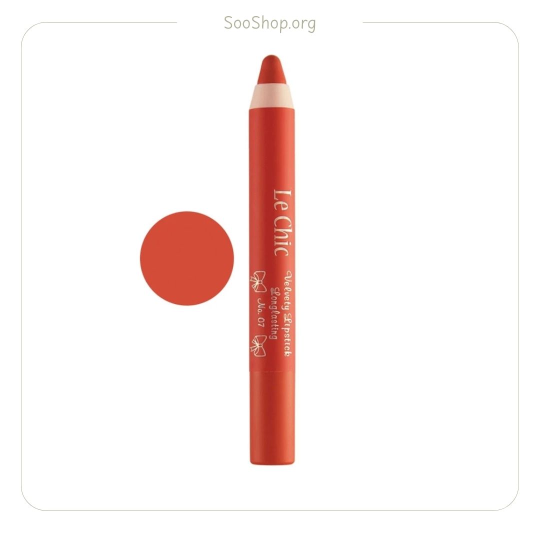 رژ لب مدادی لچیک شماره ۰۷ | Le chic Lip Crayon No. 07