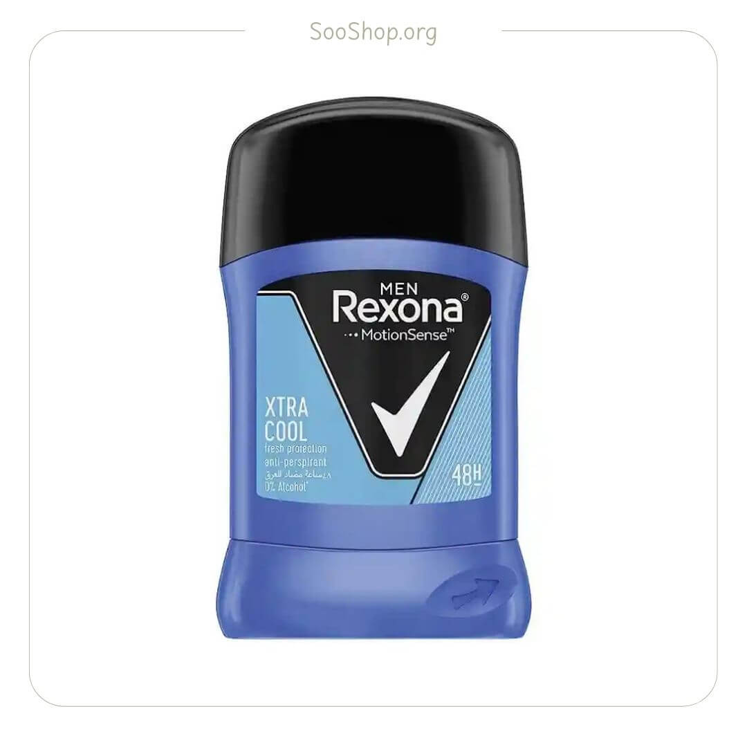 استیک ضد تعریق رکسونا مدل Xtra Cool (اصل) | Rexona Xtra Cool Antiperspirant Stick