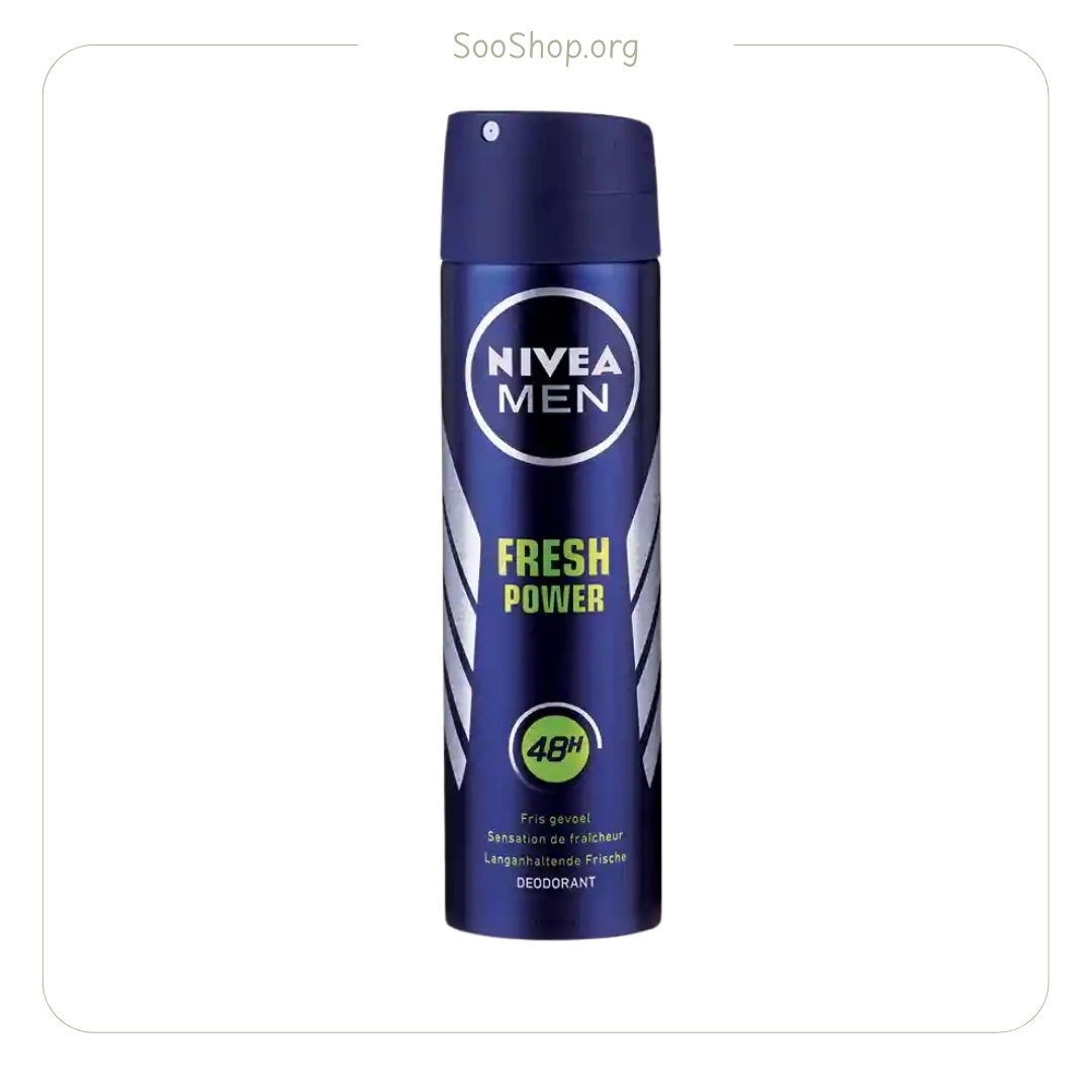 اسپری بدن مردانه نیوآ مدل فرش پاور (اصل) | Nivea Men Fresh Power Body Spray