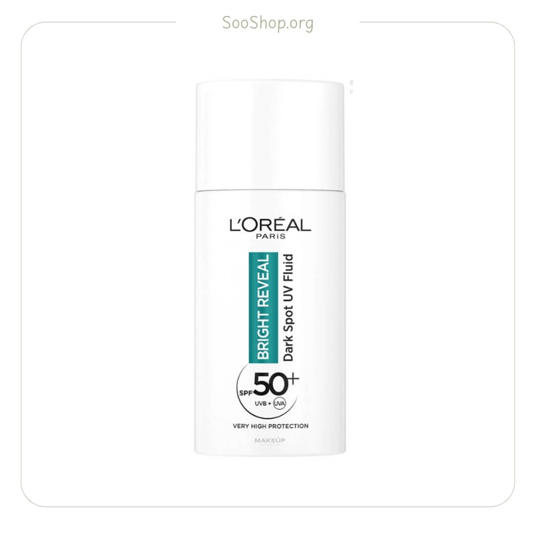 ضد آفتاب روشن کننده لورال مدل برایت رول SPF 50 (اصل) | L'Oreal Bright Reveal SPF50