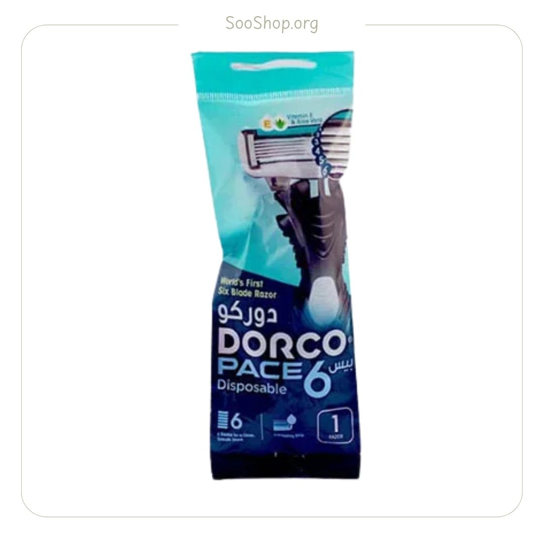 خودتراش دورکو Dorco ۶ لبه (اصل)