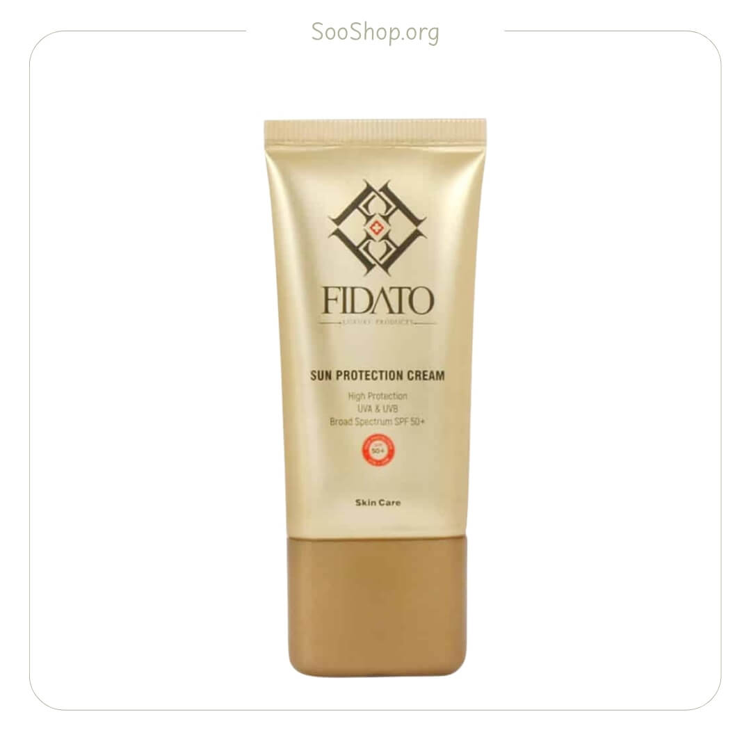 کرم ضد آفتاب فیداتو SPF 50+ حجم 50 میل (اصل) | Fidato Sunscreen Cream SPF50+ 50ml