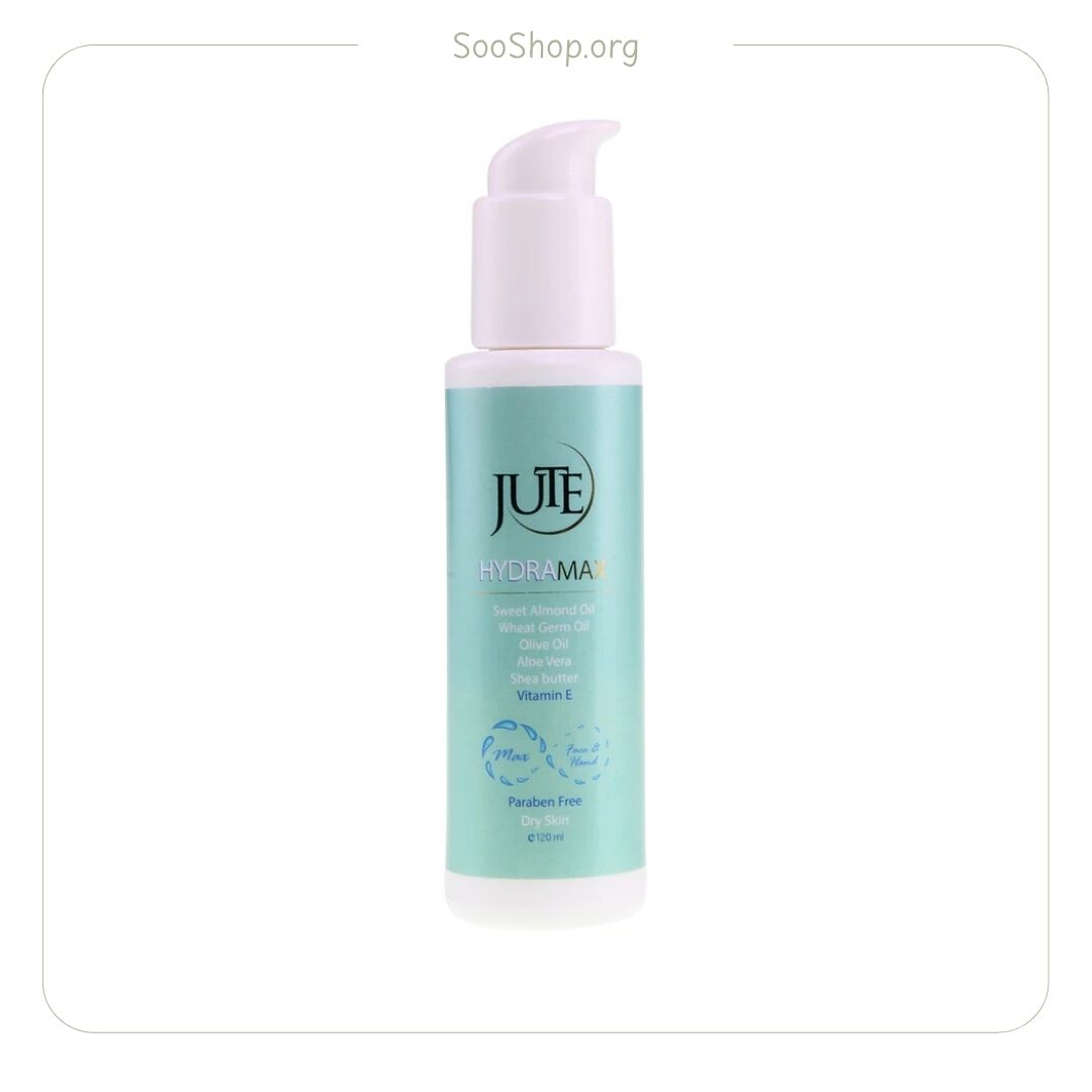 ژوت – کرم مرطوب کننده هیدرا مکس (۱۲۰ میل) | Jute Hydra Max Cream for Dry Skin (120ml)