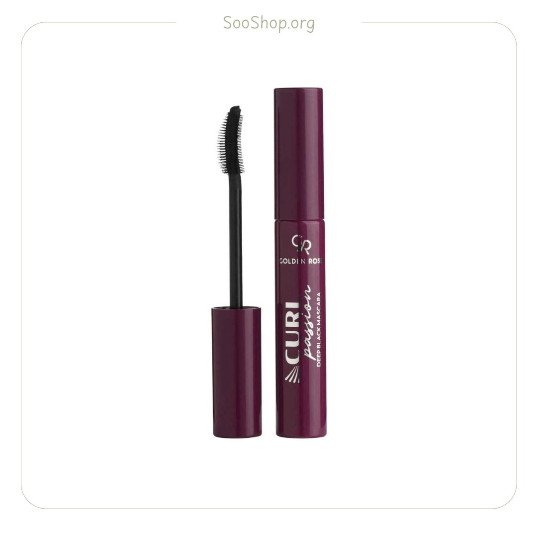 ریمل گلدن رز Curl Passion Deep Black