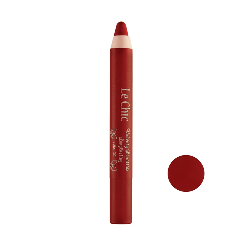 رژ لب مدادی لچیک شماره 02 | Le chic Lip Crayon No. 02