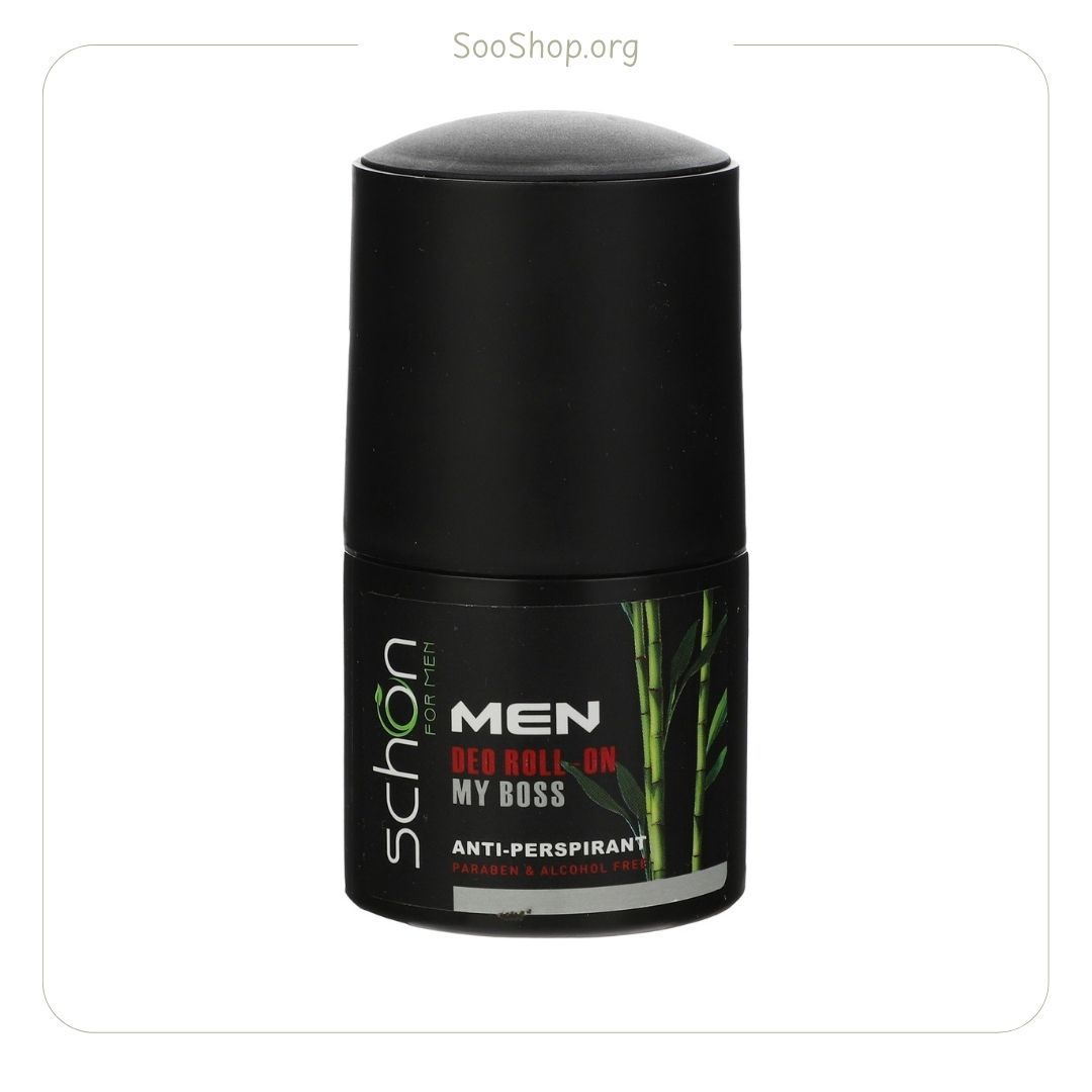 مام رول مردانه شون مدل مای باس فسیل | Schon My Boss Fossil Roll-On Deodorant for Men