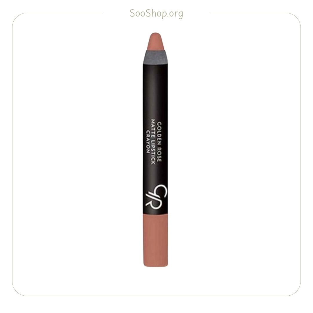 رژلب مدادی کرایون گلدن رز شماره 14 (اصل) | Golden Rose Crayon 14