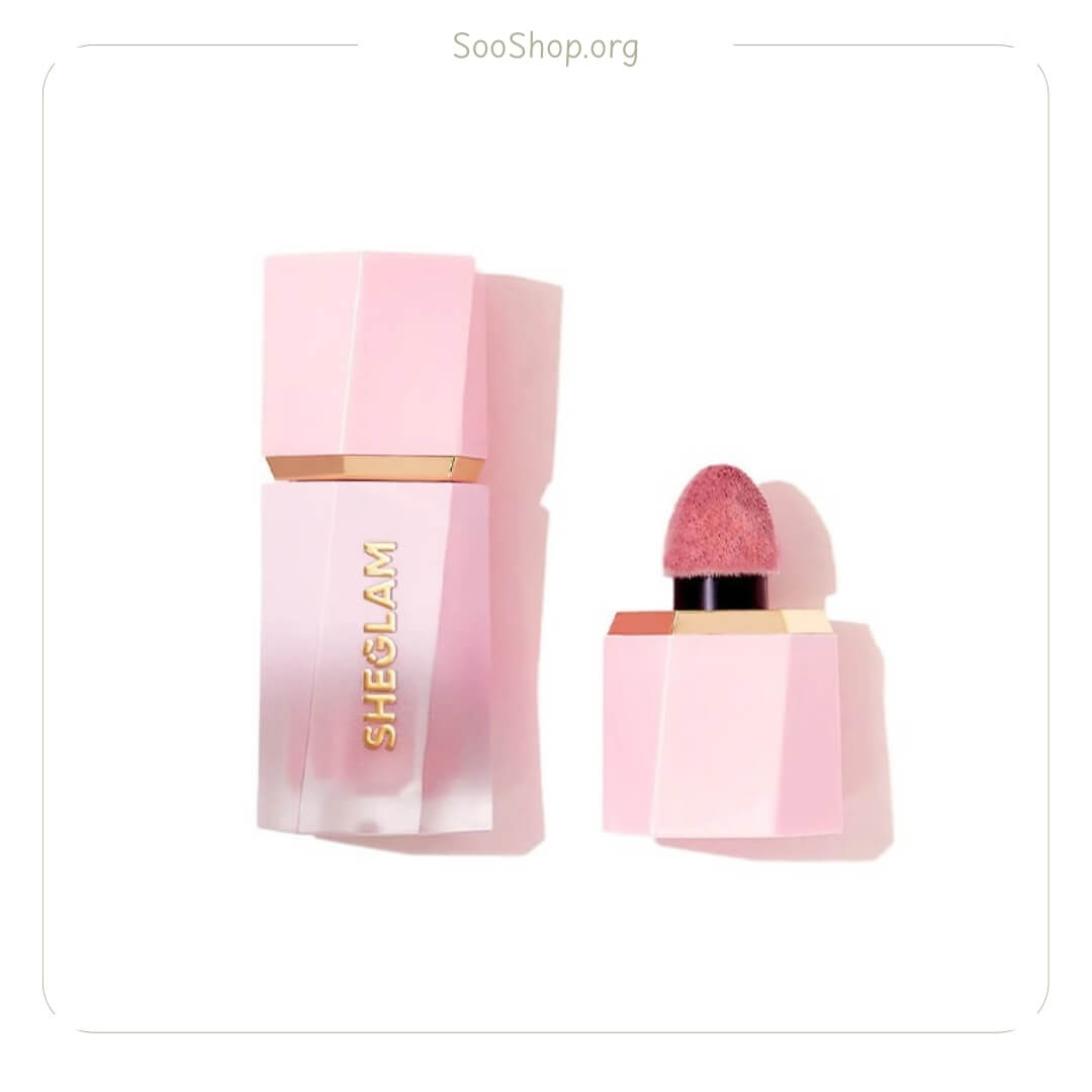 رژگونه مایع شیگلم مدل کالر بلوم رنگ لاو کیک (اصل) | Sheglam Color Bloom Liquid Blush - Love Cake