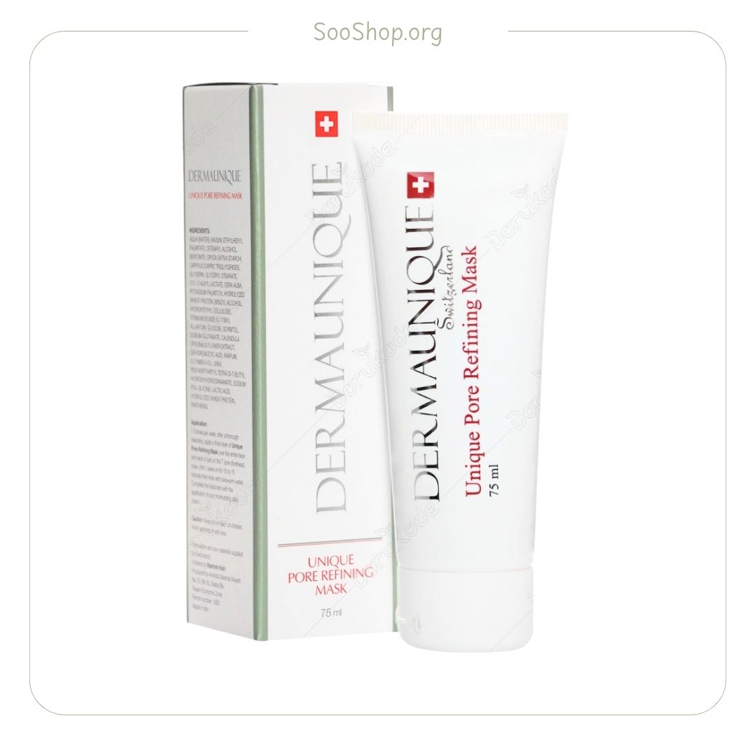 ماسک جمع کننده منافذ درمایونیک مدل یونیک (اصل) | Dermaunique Unique Pore Refining Mask