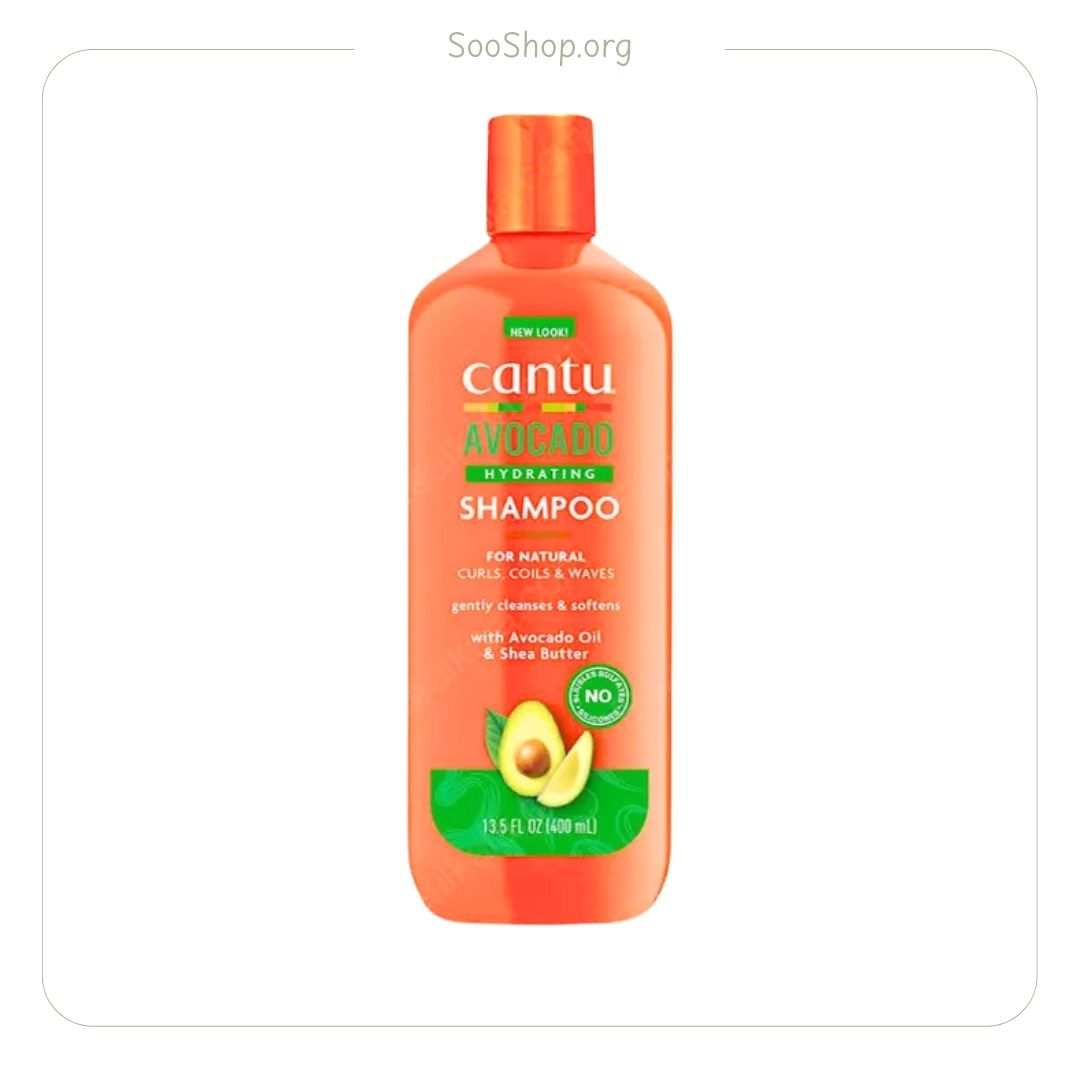 شامپو کانتو Cantu آبرسان آووکادو مدل Avocado Hydrating (اصل)