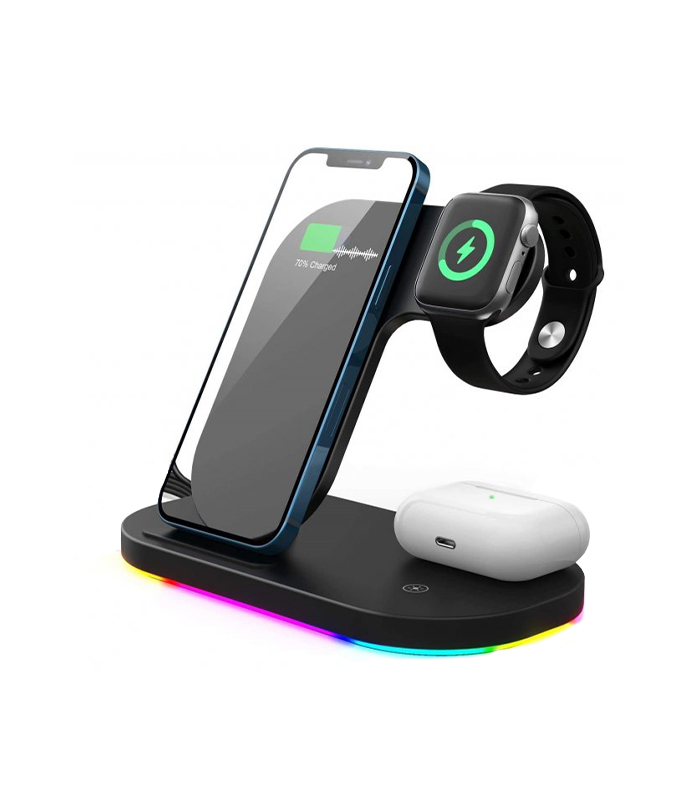 Fast Wireless Charger 3in1 — تصویر ۳