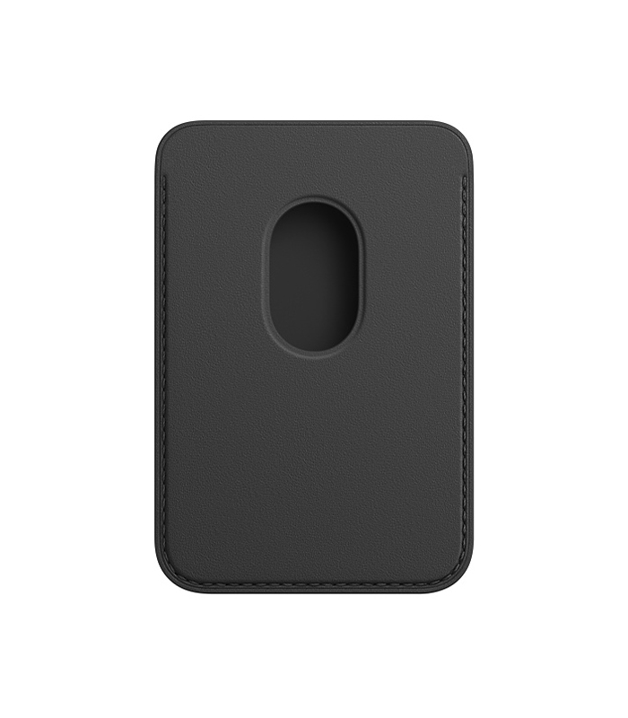 iPhone Leather Wallet Black — تصویر ۳